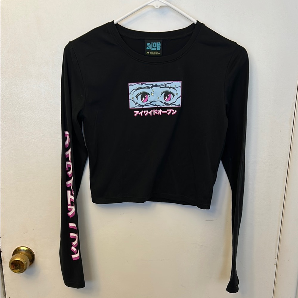 Alab Women’s Crop Long Sleeve Size Medium